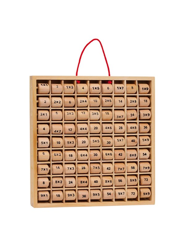 Small Foot - Houten Vermenigvuldigingstabel 1x1