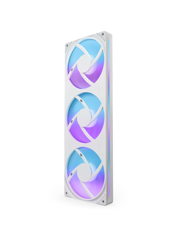 NZXT F360 RGB CORE UNIBODY - 360mm - Case ventilator - Wit - 30 dBA