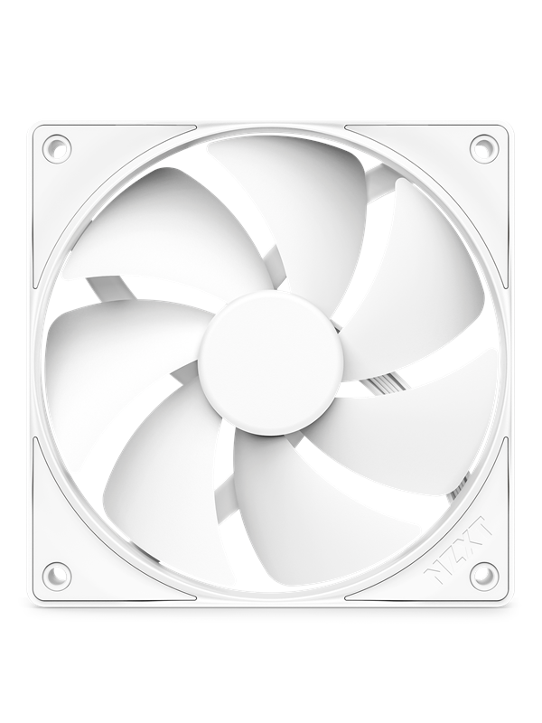 NZXT F120P V2 - Static Pressure - Case ventilator - 120mm - Wit - 30 dBA