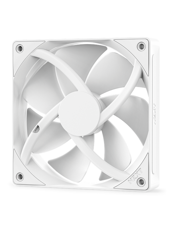 NZXT F120P V2 - Static Pressure - Case ventilator - 120mm - Wit - 30 dBA