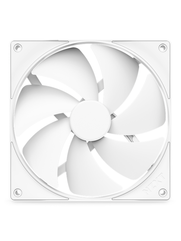NZXT F140P V2 - Static Pressure - Case ventilator - 140mm - Wit - 30 dBA