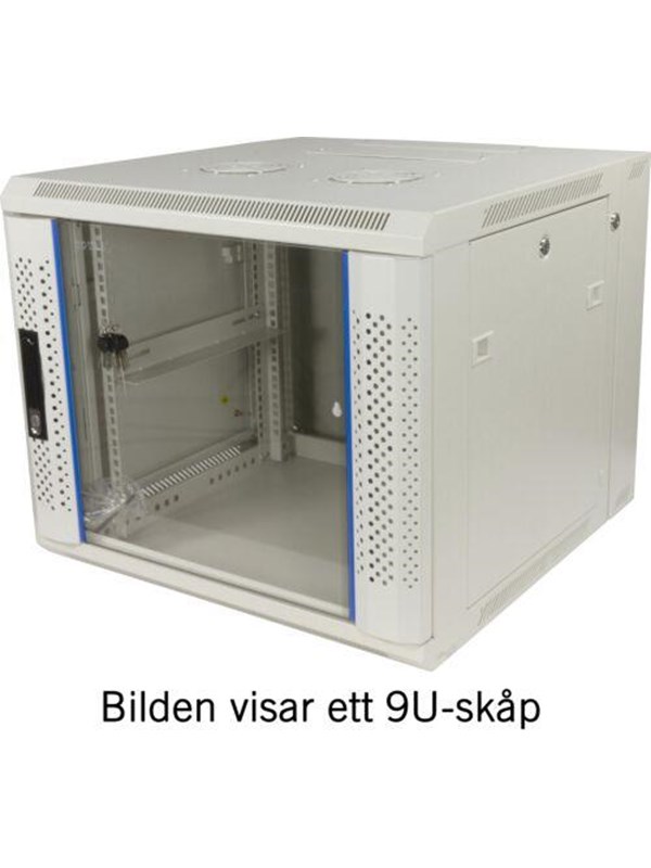 TOTEN ZS66066000 - System Z - 6U - Wall Mount Rack Cabinet
