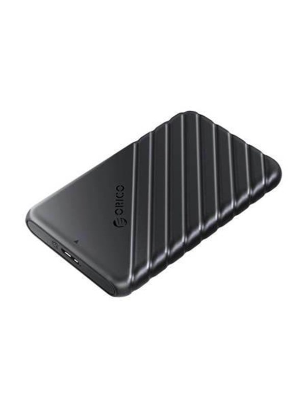 ORICO 2.5' HDD / SSD Enclosure 5 Gbps USB 3.0 (Black) - 4TB - Harde schijf - 25PW1-U3-BK-EP - USB 3.0 - 2.5"
