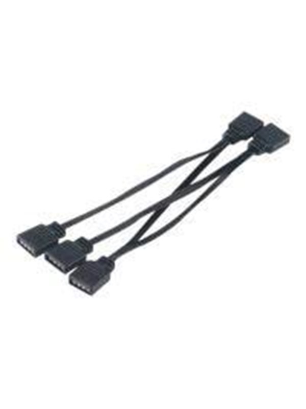 Akasa AK-CBLD05-40BK - LED strip light extension cable - 4 PIN internal power to 4 PIN internal power - 40 cm