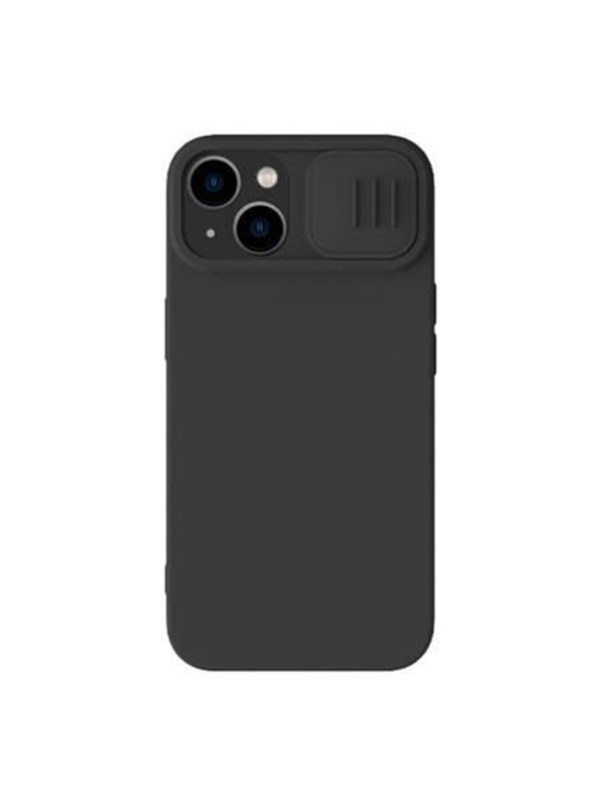 Nillkin CamShield Silky Silicone Case for iPhone 15 Plus (black)