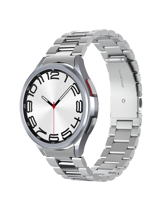 Spigen Modern Fit 316L Band - silver - Samsung Galaxy Watch6 Classic 47mm