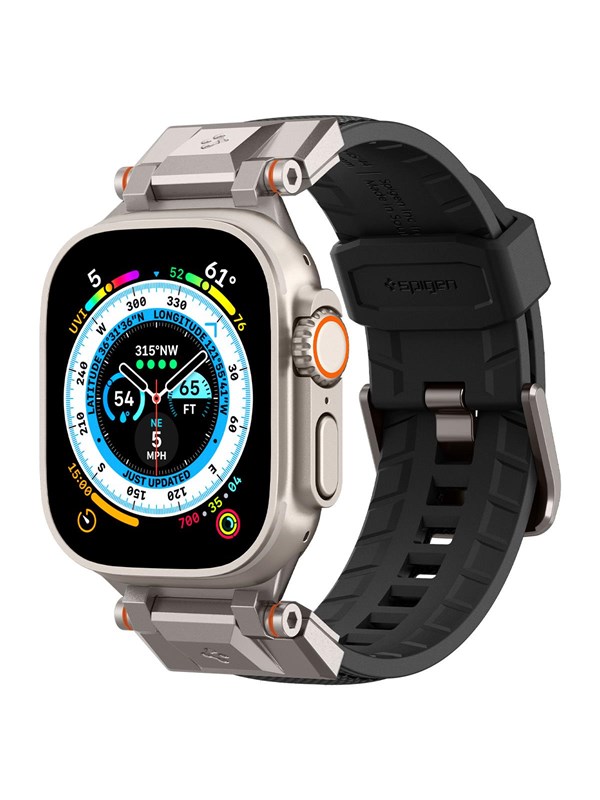 Spigen DuraPro Armor PU - black - Apple Watch 49mm/46mm/45mm/44mm
