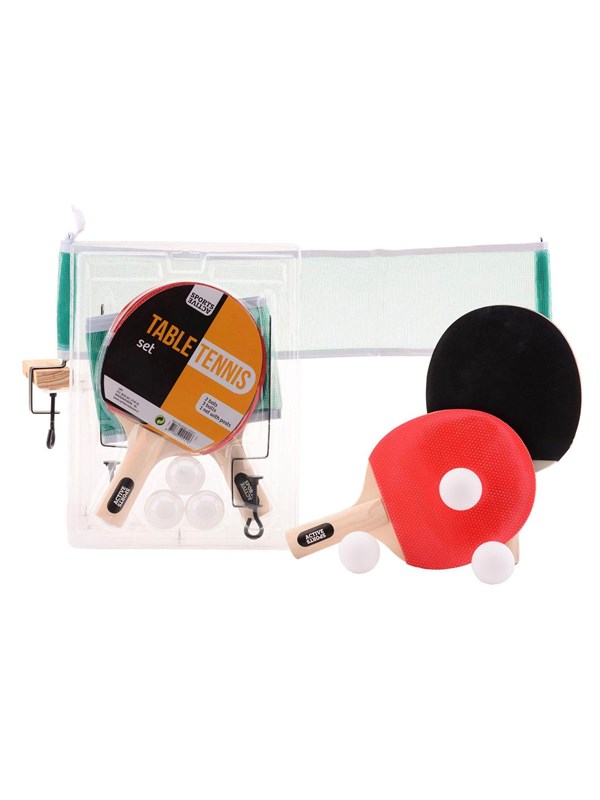 Sports Active Tafeltennisset met 3 ballen en 1 net