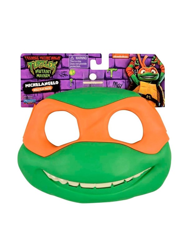 Playmates Toys Mutant Mayhem Michelangelo Mask
