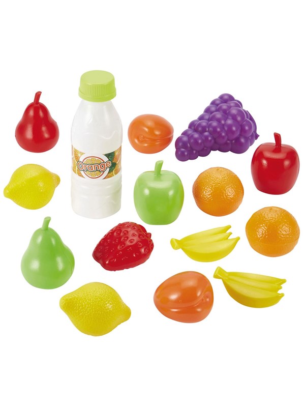 Ecoiffier speelgoed fruit en groenten - Speelset 15-delig voor kinderen.