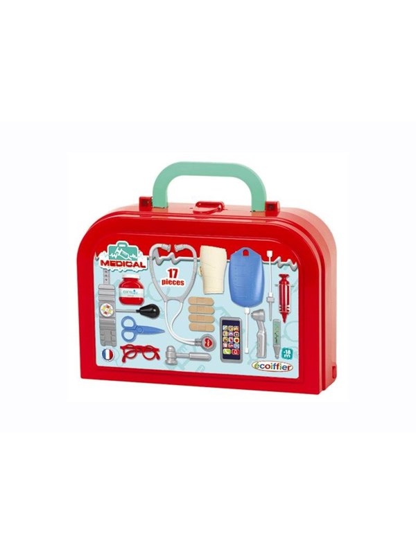 Ecoiffier Luxury Doctor's Case 17 pcs.