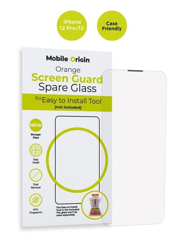 Mobile Origin Orange Screen Guard Spare Glass iPhone 12 Pro/12
