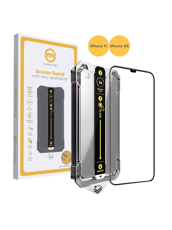 Mobile Origin Screen Guard iPhone 11 / iPhone XR with easy application