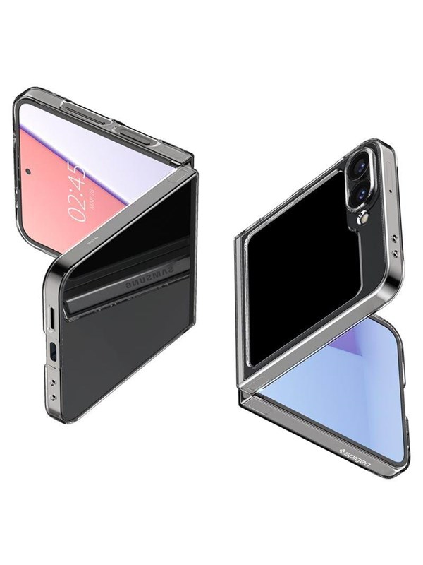 Spigen | Hoesje Geschikt voor Samsung Galaxy Z Flip 7 FE / 6 | Air Skin | Back Cover | Transparant