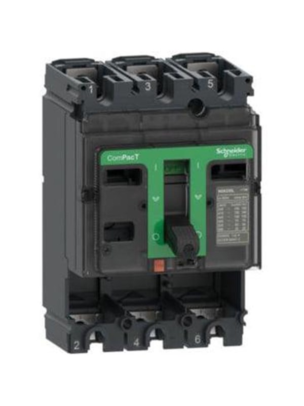 Schneider Electric Circuit breaker without current relay ComPacT NSX100F 36 kA at 415 VAC 50/60 Hz 100 A 3 poles