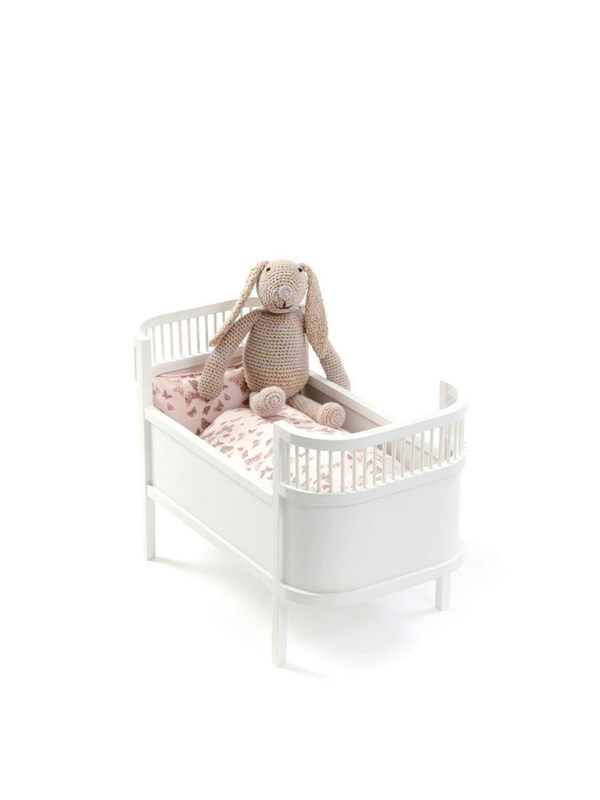 Smallstuff Rosaline Houten Poppenbedje White