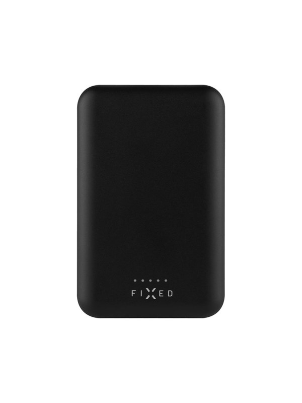 Fixed Powerbank 6000 mAh MagSafe Zwart | Magzen 6 | Draadloos opladen | Power Bank