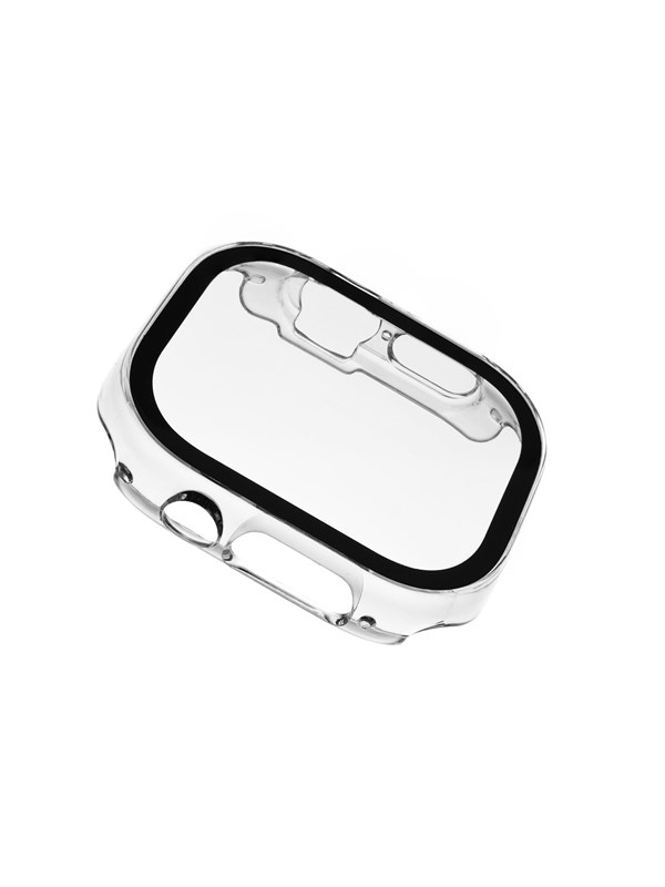 FIXED PURE Case w. Glass for Apple Watch 49 mm Clear