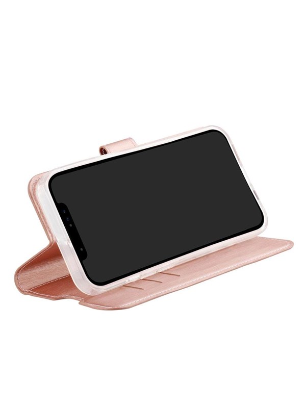 Vivanco Classic Wallet iPhone 14/13 Rose Gold