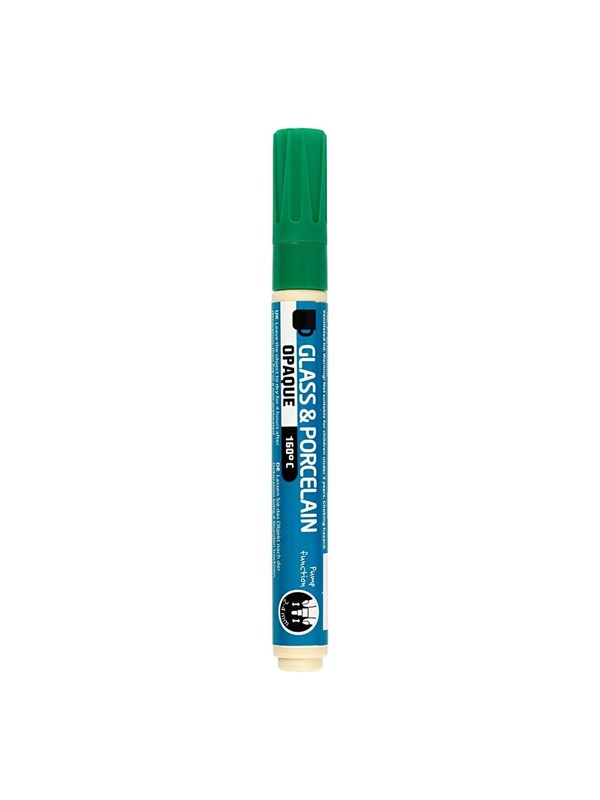 Glas- & Porseleinstiften, lijndikte: 2-4 mm, groen, dekkend, 1stuk