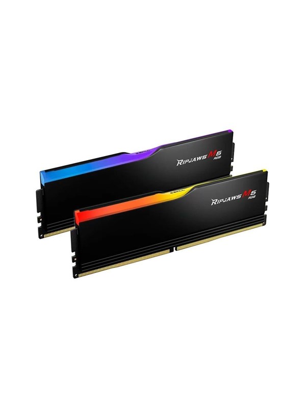 G.Skill Ripjaws M5 RGB DDR5-6000 - 64GB - CL30 - Dual Channel (2 pcs) - Intel XMP - Zwart met RGB
