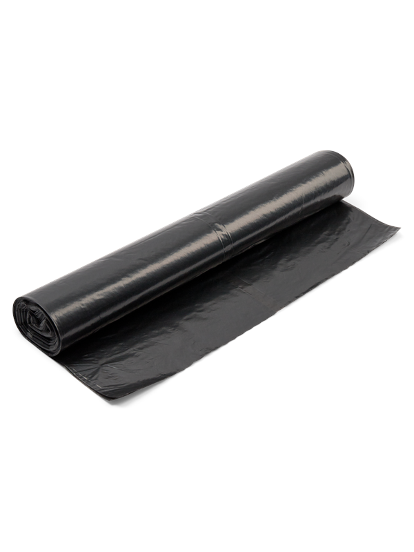 G.Funder Black garbage bags 120 liters 10 bags per roll - standard quality