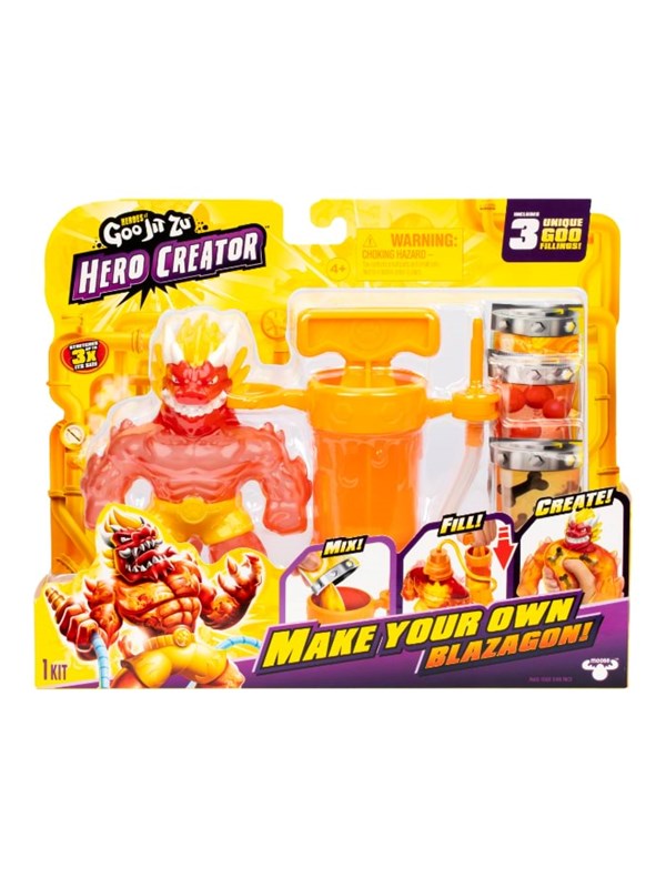 Heroes of Goo Jit Zu Hero Creator Blazagon – DIY Figuur met Creator Chamber