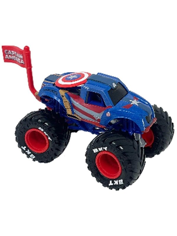 Monster Jam 1:64 Marvel Single-Captain America