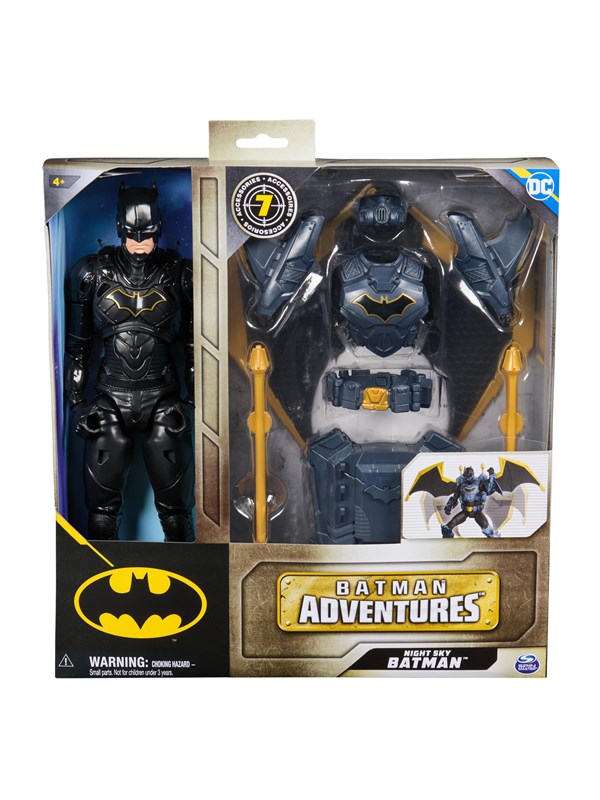 Spin Master Pack Beeldje 30 Cm + Luchtaccessoires Batman Adventures