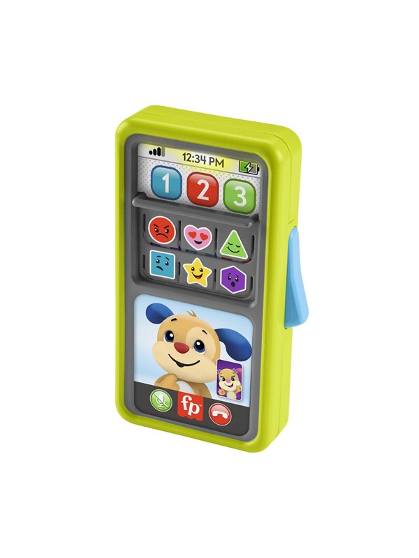 Fisher-Price lachen & leren 2-in-1 glijden om te leren smartphone - multikleur