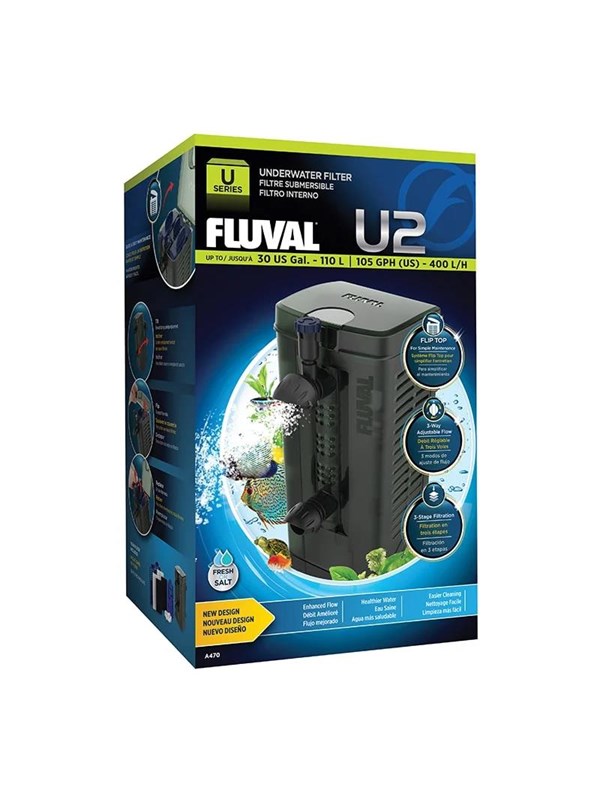 Fluval binnenfilter u 45-110ltr