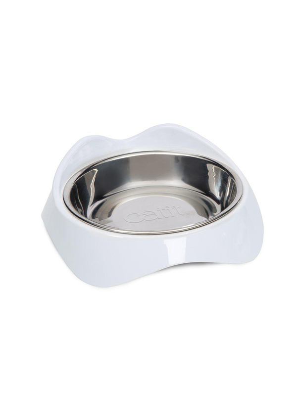 Catit Voerbak - Kattenvoerbak - Ø17x7 cm Wit