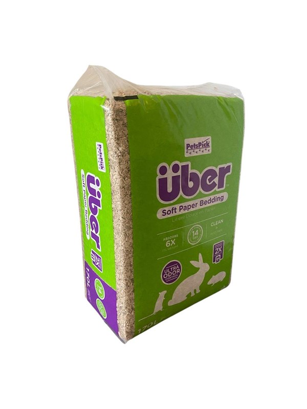 Über Papierbedding 170 L Natuur