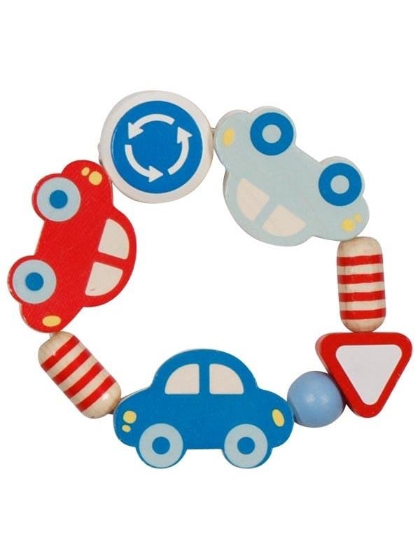 Goki Wooden Gripping Ring Cars