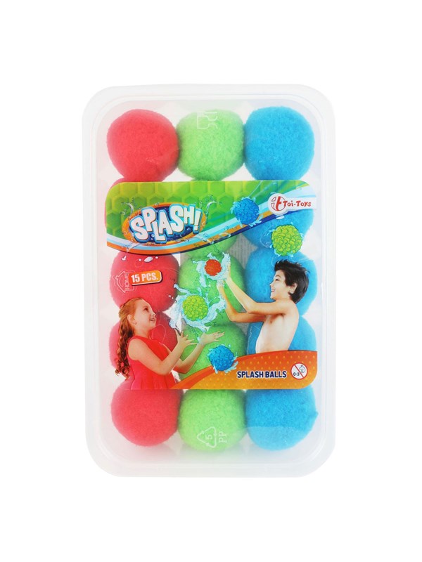 Toi-Toys Waterbombs Splashballen 5 cm 15 Stuks