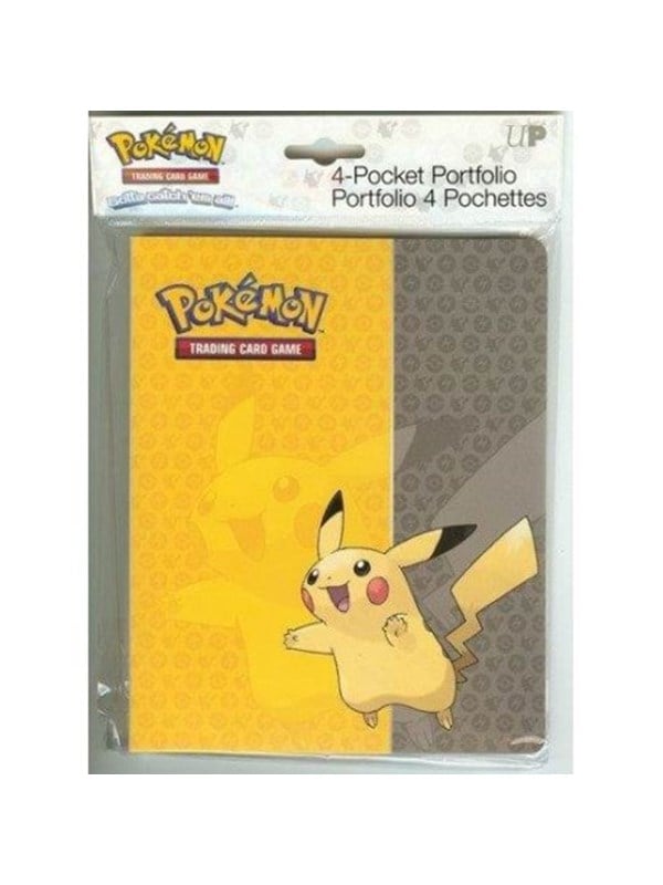 Pokémon Verzamelmap 4-pocket Pikachu - Pokémon Verzamelmap