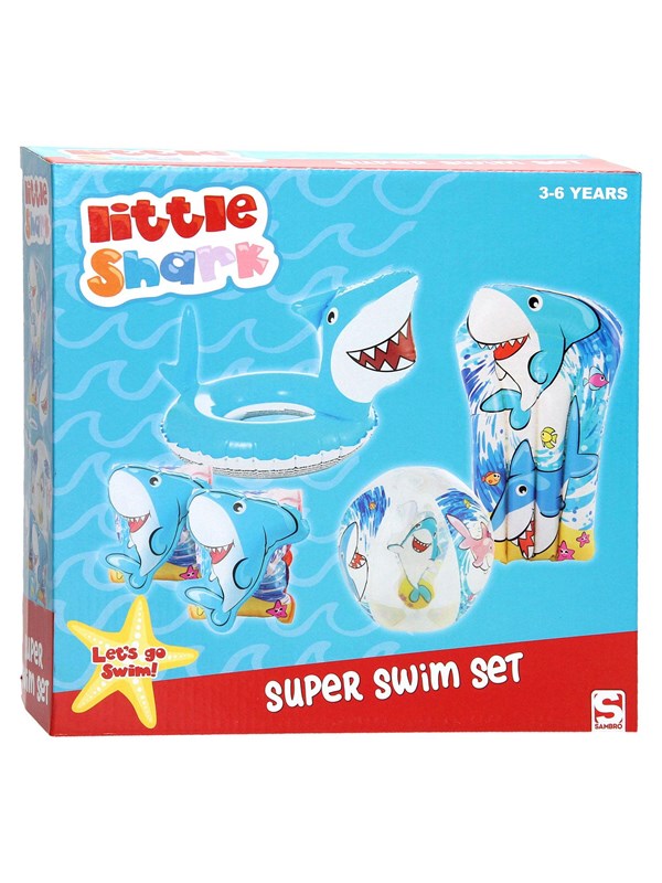 Sambro 3D Swimming set Shark 4 in 1