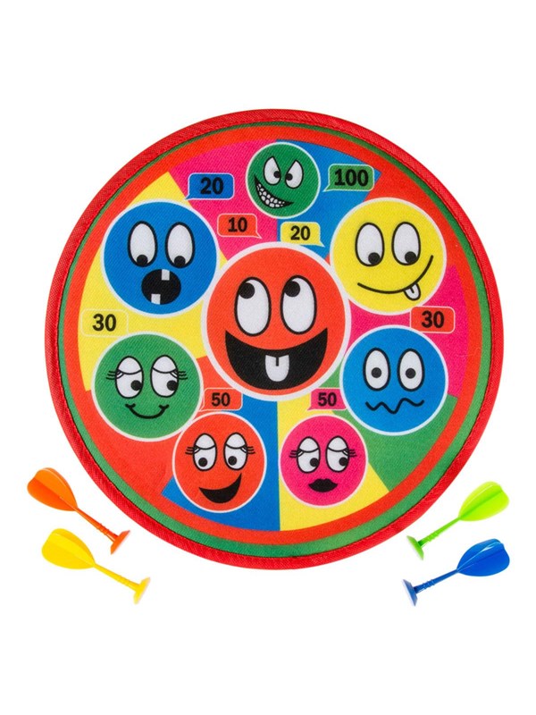 Duckiez Dartspel Lachgezicht - 1 stuk