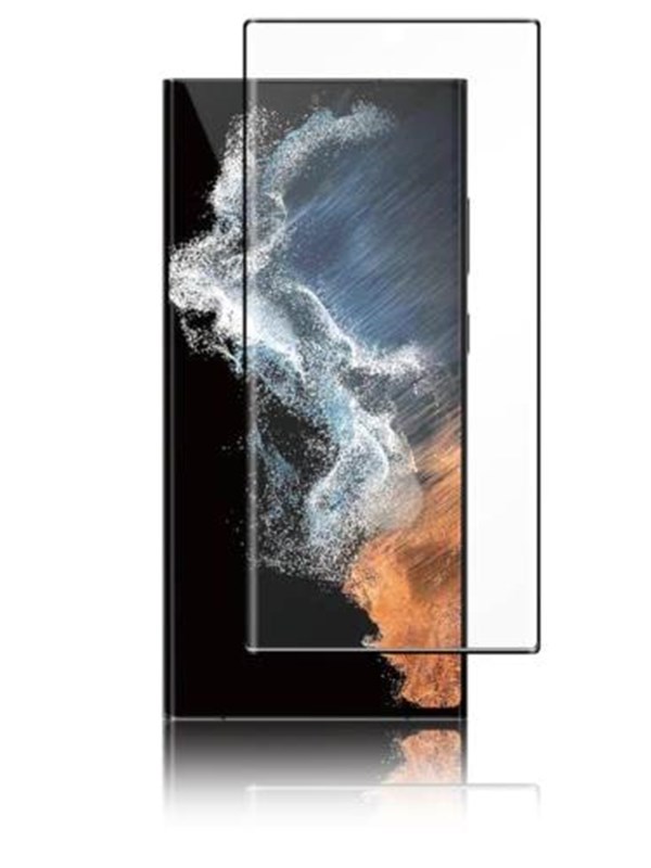 Panzer Samsung Galaxy S23 Ultra Curved Glass Black