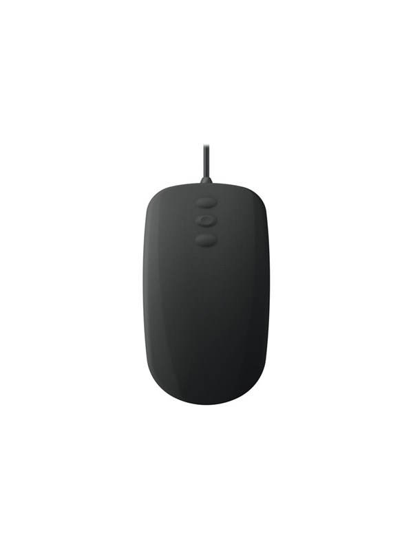 Cherry Active Key Medical AK-PMH3 - mouse - 3-button scroll - USB - black - Muis - Optisch - 5 knoppen - Zwart