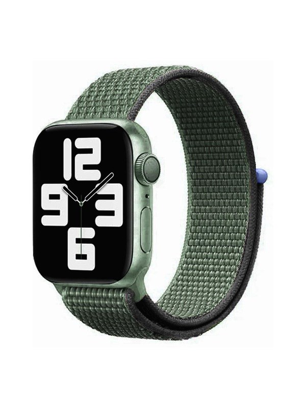 Lippa Apple Watch Nylon Strap 42/44/45/49 - Dark Green