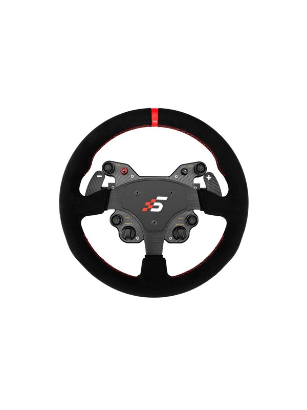 Simagic GT1-Serie - R-typ Gaming Racestuur - 330mm - Magnetische Schakelflippers - Leren Afwerking