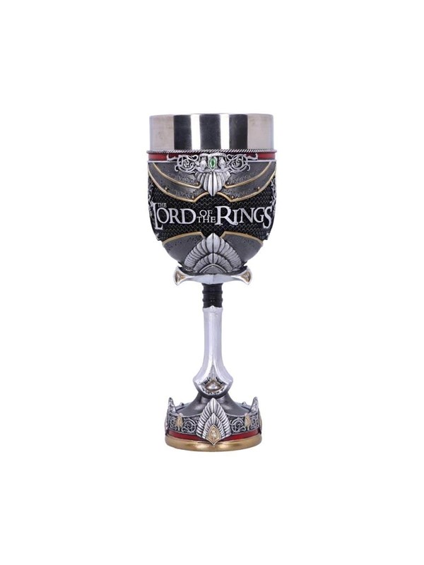 Nemesis Now - The Lord of the Rings - Aragorn - Wijnkelk - Zilver - 19.5cm