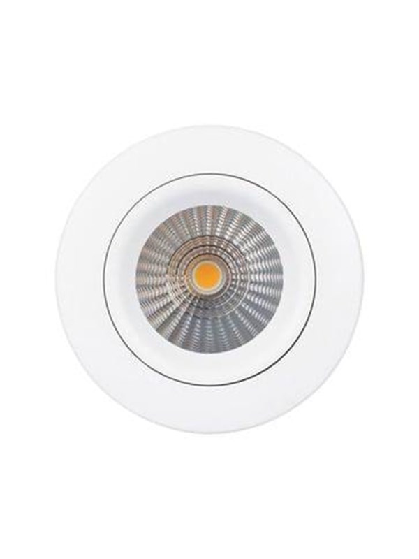 Scan Products Sabina Dim to Warm Downlight 8W 1800K-3000K Ra90 IP54 Matt white