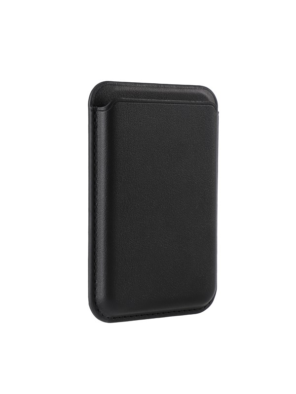 Deltaco Magnetic cardholder suitable for MagSafe black