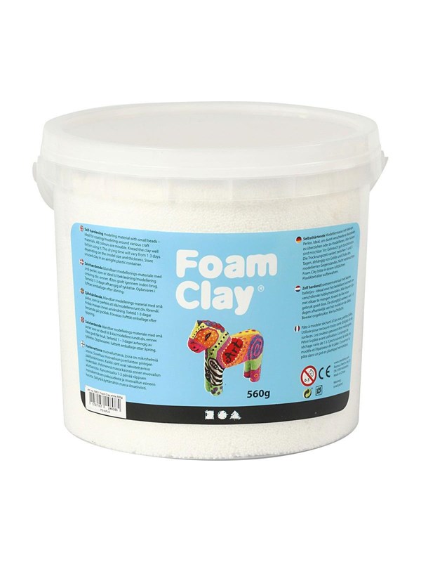 Foam Clay - Klei - 560 gr - Wit