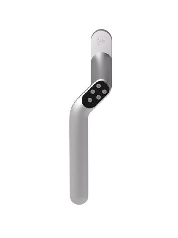 Yale Code Handle Window Left Satin Chrome