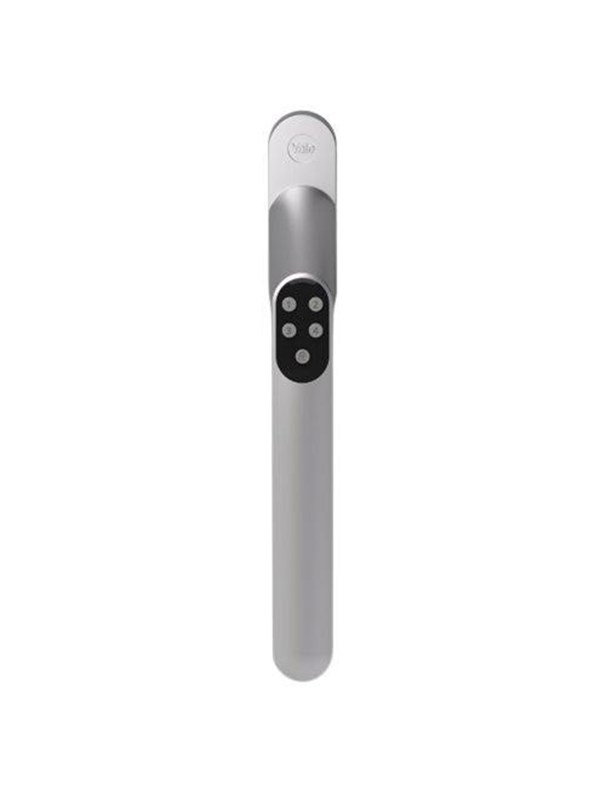 Yale Code Handle Window Straight Satin Chrome