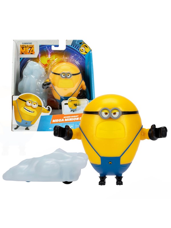 Minions Despicable Me 4 Dave actiefiguur 10cm met accessoires