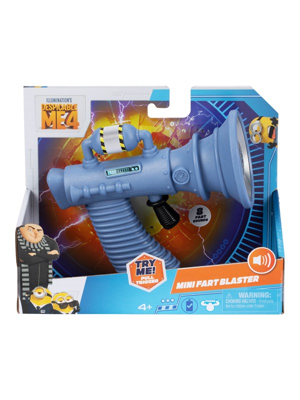 Despicable Me 4 - Mini Fart Blaster - 8 scheetgeluiden